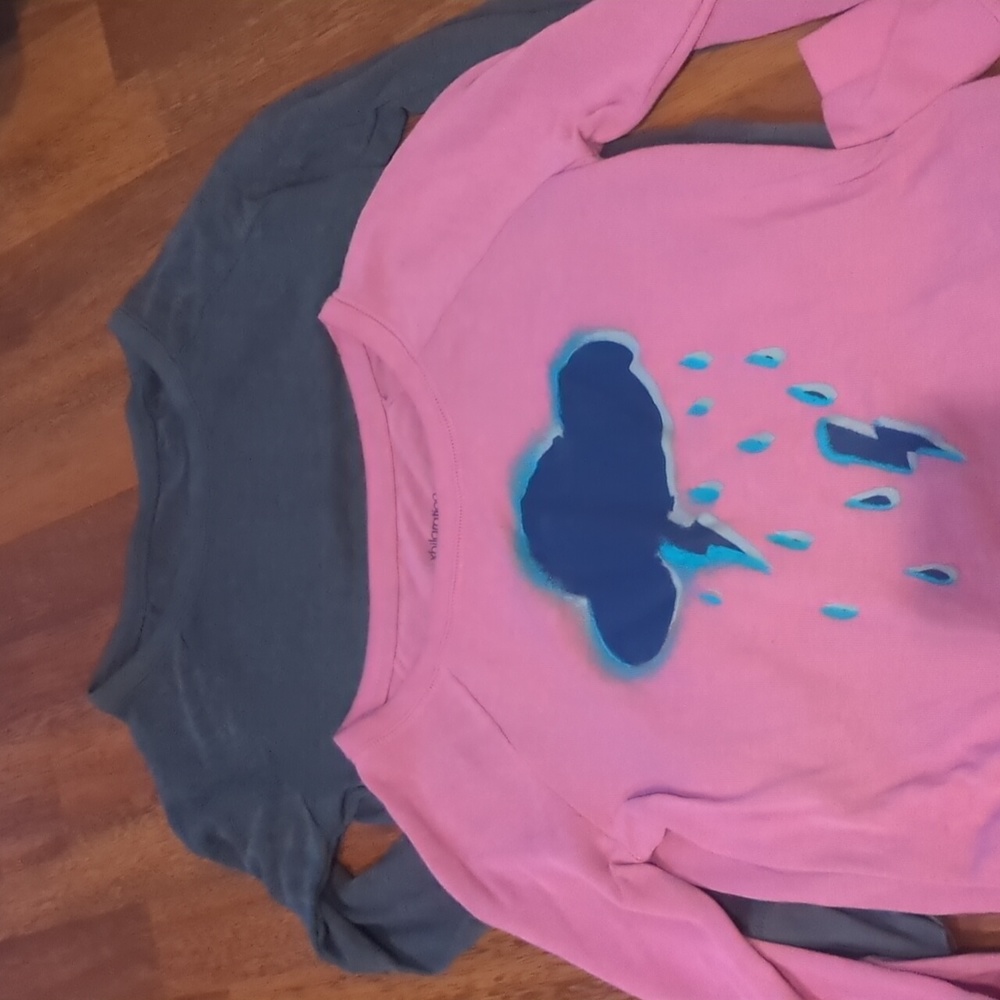 Lot of 2 Xhilaration Loungewear Pajama Tops